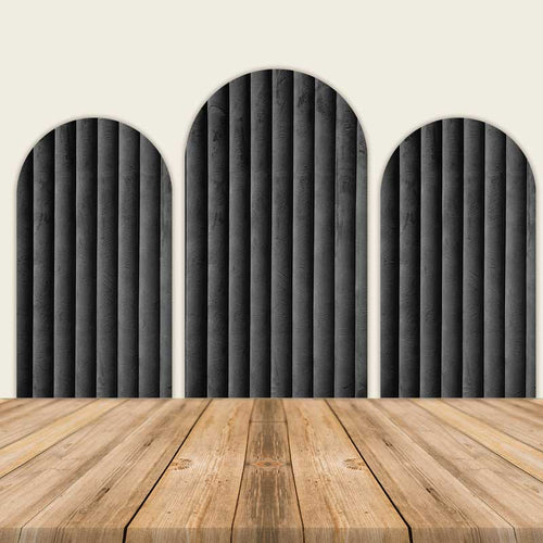 Velvet Simulation Fabric Print Chiara Arch Covers-ubackdrop
