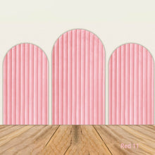 Load image into Gallery viewer, Velvet Simulation Fabric Print Chiara Arch Covers-ubackdrop