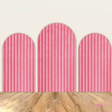 Load image into Gallery viewer, Velvet Simulation Fabric Print Chiara Arch Covers-ubackdrop