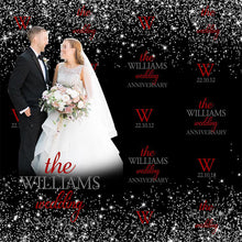 Load image into Gallery viewer, Wedding Backdrop Step and Repeat-ubackdrop