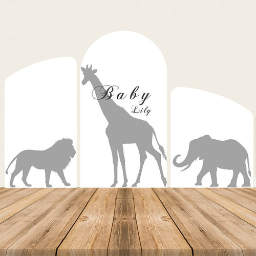 Wild One Birthday Chiara Backdrop Cover-ubackdrop