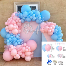 Load image into Gallery viewer, Pink or Blue Gender Reveal Balloon Garland Arch Kit-ubackdrop
