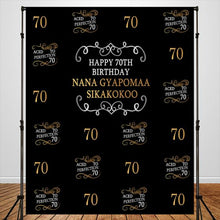 Load image into Gallery viewer, 40-70th Birthday Theme Party Backdrop-ubackdrop