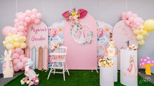 Load image into Gallery viewer, Chiara Arched Backdrop Wall Set, Birthday&amp;Baby Shower&amp;Wedding Party Decoration-ubackdrop