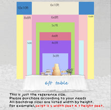 Load image into Gallery viewer, Rustic Wood Floral Backdrop String Lights Wedding Backdrop-ubackdrop