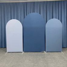 Load image into Gallery viewer, Blue Theme Birthday Party Decoration Chiara Backdrop Arched Wall Covers ONLY-ubackdrop