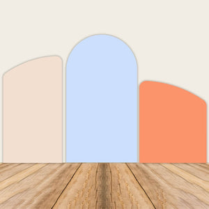 Blue Nude Orange Chiara Arch Cover-ubackdrop