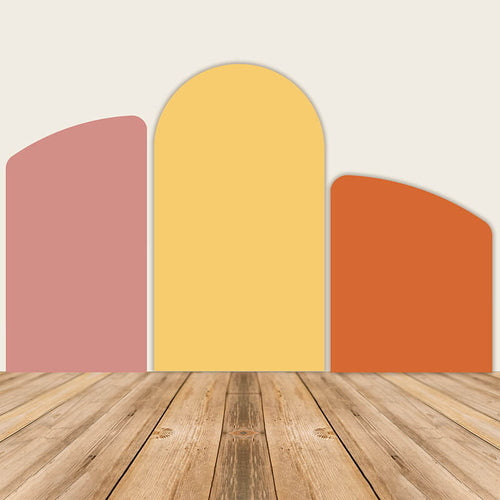 Bold Colors Wedding Chiara Arched Wall Covers ONLY-ubackdrop