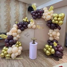 Load image into Gallery viewer, Chiara Arched Backdrop Wall Set, Birthday&amp;Baby Shower&amp;Wedding Party Decoration-ubackdrop