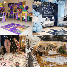Load image into Gallery viewer, Custom Floor Decals for Birthday&amp;Baby Shower&amp;Wedding Party Decorations-ubackdrop