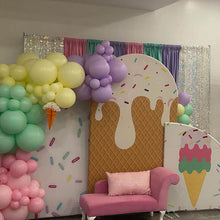 Load image into Gallery viewer, Ice Cream Chiara Arched Wall Covers-ubackdrop