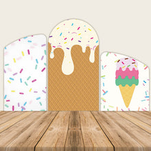 Load image into Gallery viewer, Ice Cream Chiara Arched Wall Covers-ubackdrop