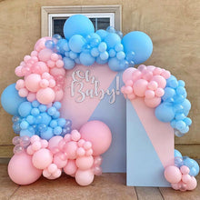 Load image into Gallery viewer, Pink or Blue Gender Reveal Balloon Garland Arch Kit-ubackdrop