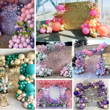 Load image into Gallery viewer, Diamond Silver Shimmer Wall Panels-ubackdrop