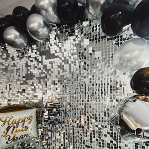 Silver Shimmer Wall Panels – Easy Setup Wedding/Event/Theme Party Deco –  ubackdrop