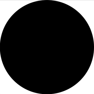 Custom White Round Fabric Backdrop Pure Color-ubackdrop