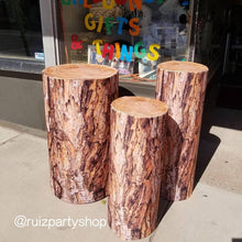 Load image into Gallery viewer, Round Display Cylinder Pedestals, White Party Round Plinths Custom Size Available-ubackdrop